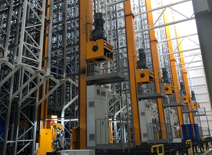 เครนจัดเรียงสินค้า asrs