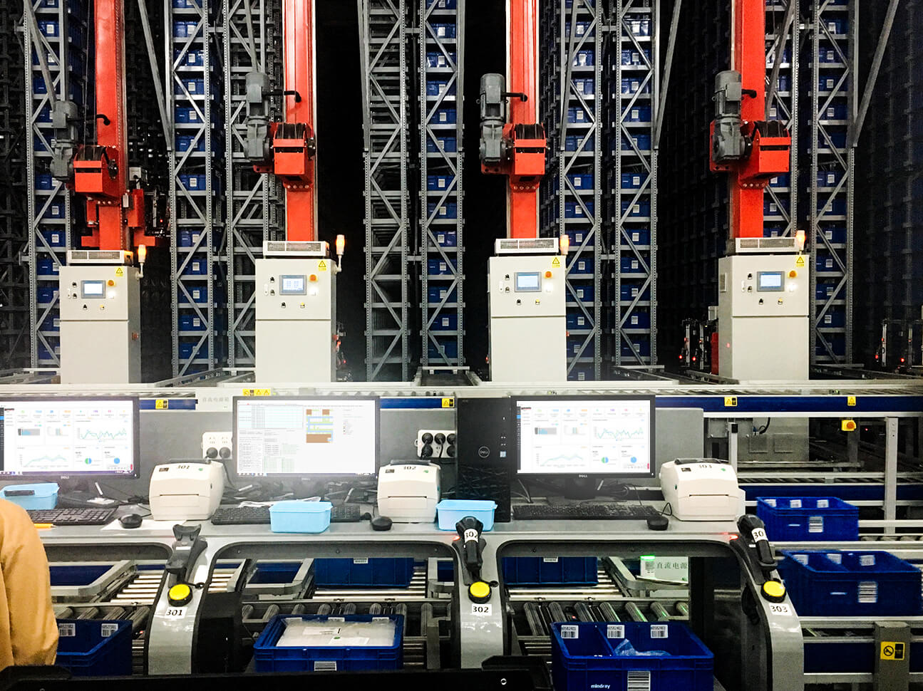 WMS และ WCS (มินิโหลด ASRS)